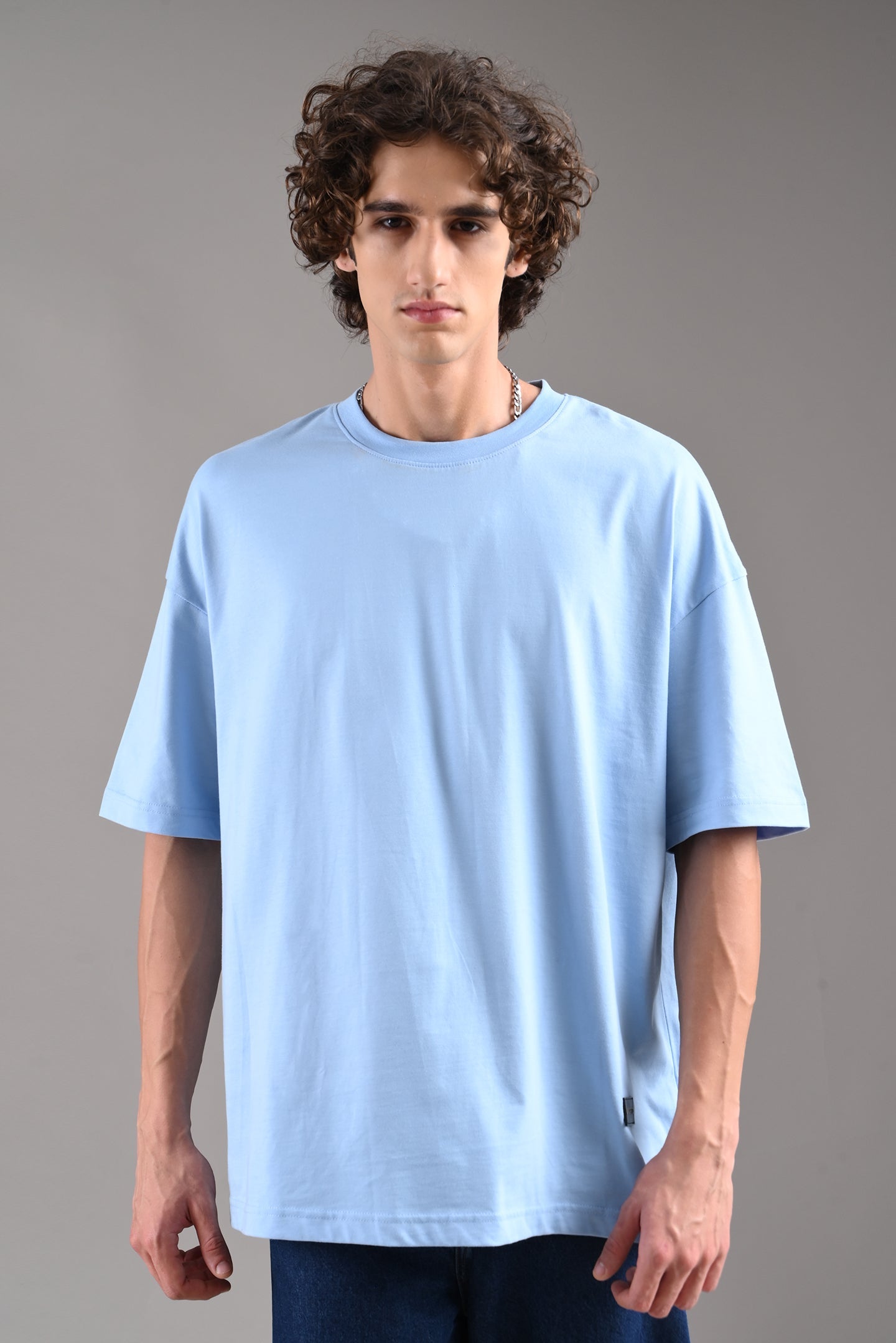 Pack of 3 Baggy T-shirts - Blue/Lilac/Red