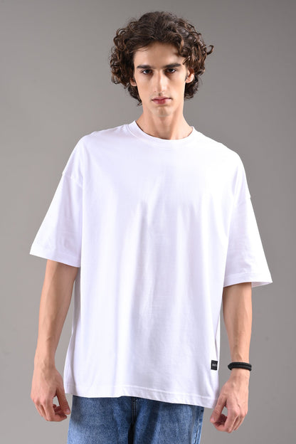 Pack of 4 Baggy T-shirts - Navy/Blue/Grey/White