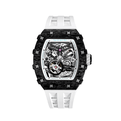 Luxury Carbon Fiber Automatic Watch: Durable, Stylish, Precise Self-Winding Timepiece