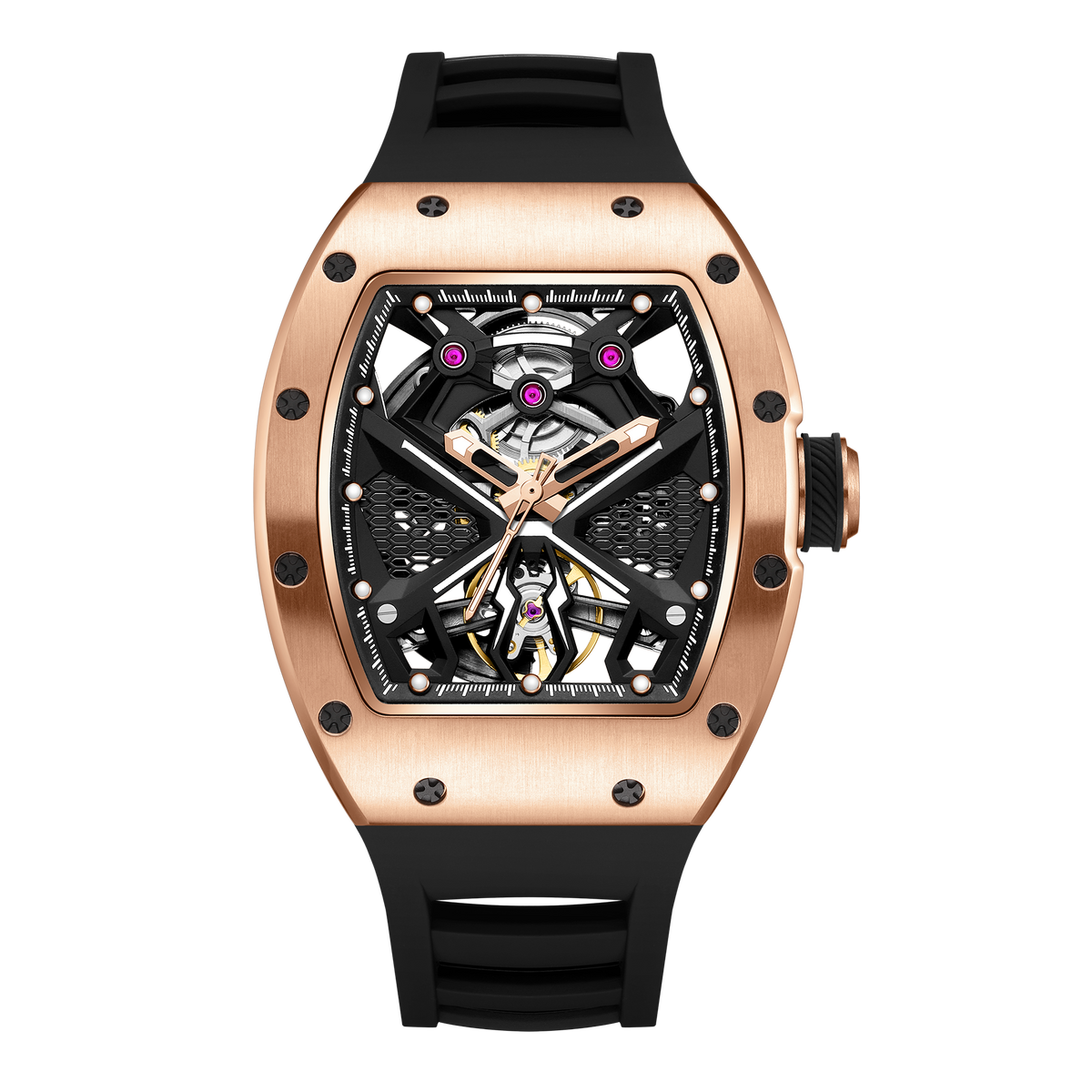 ROYAL SKELETON AUTOMATIC WATCH