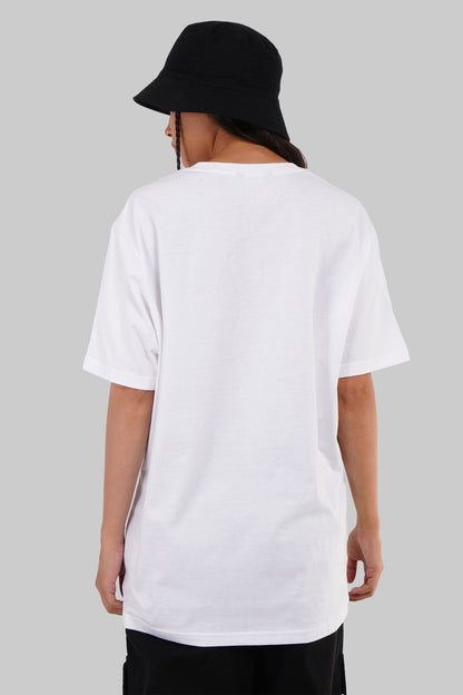 No Control On Lips White Boyfriend Fit T-Shirt Women