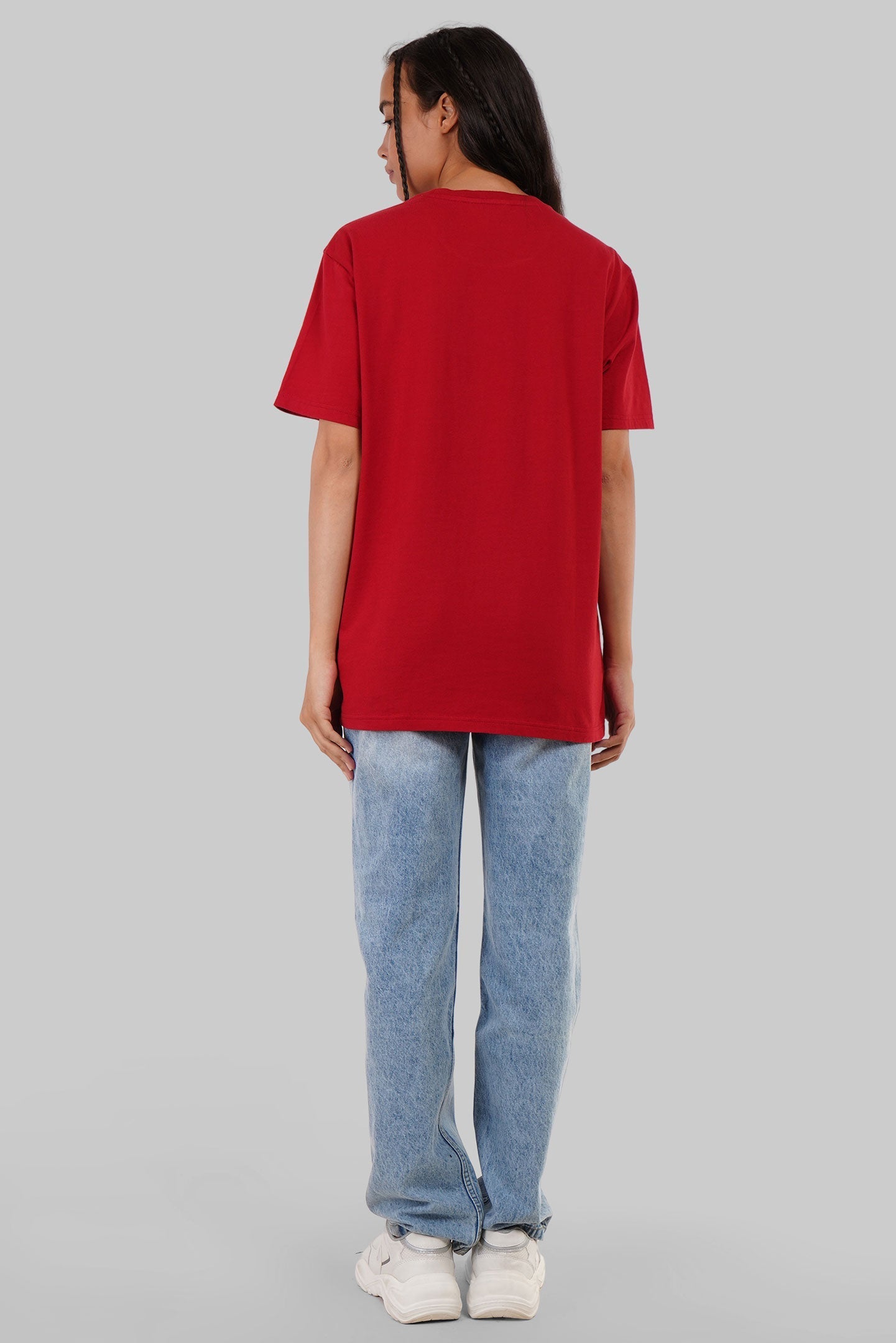 Good Things Red Boyfriend Fit T-Shirt Women
