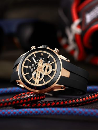 REWARD Analog Black Color Dial Men Watch - RD83046M-A (Pack of 1)|B0DXQCDFL2