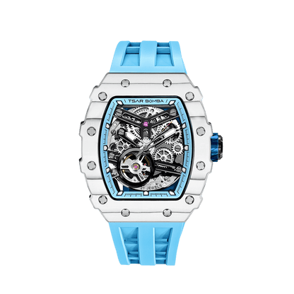 Luxury Carbon Fiber Automatic Watch: Durable, Stylish, Precise Self-Winding Timepiece