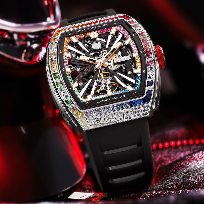 Rainbow Zircon Series - Automatic Watch G78139