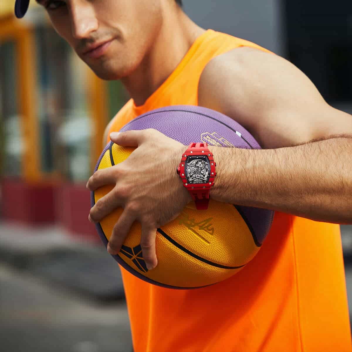 Luxury Carbon Fiber Automatic Watch: Durable, Stylish, Precise Self-Winding Timepiece