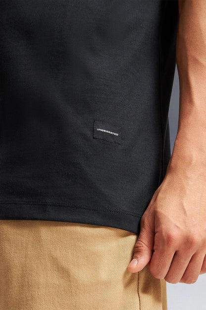 Underrated Essential Black Oversized T-shirt Men