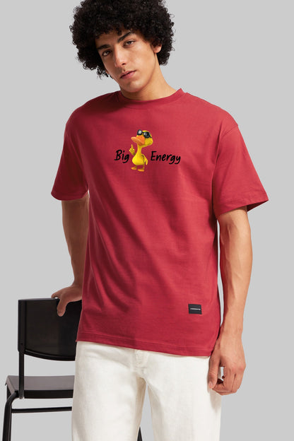 Big Duck Energy Red Oversized Fit T-Shirt Men