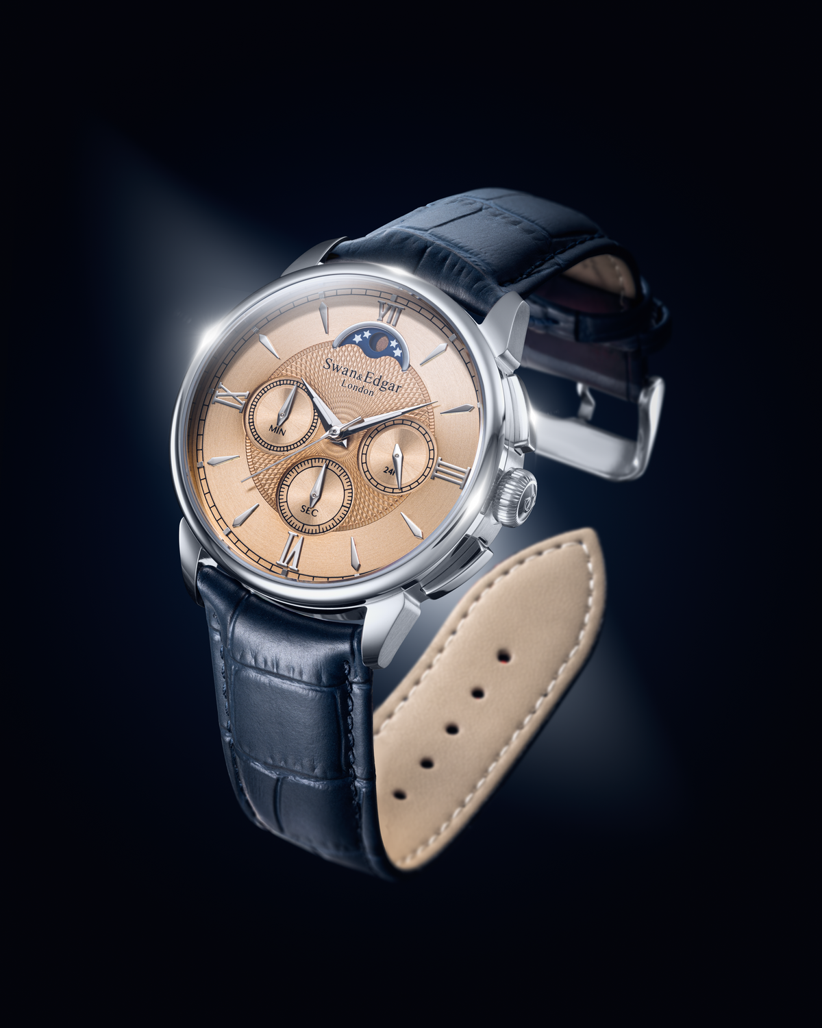 Complication Moon Phase  Automatic Chronograph  Watch