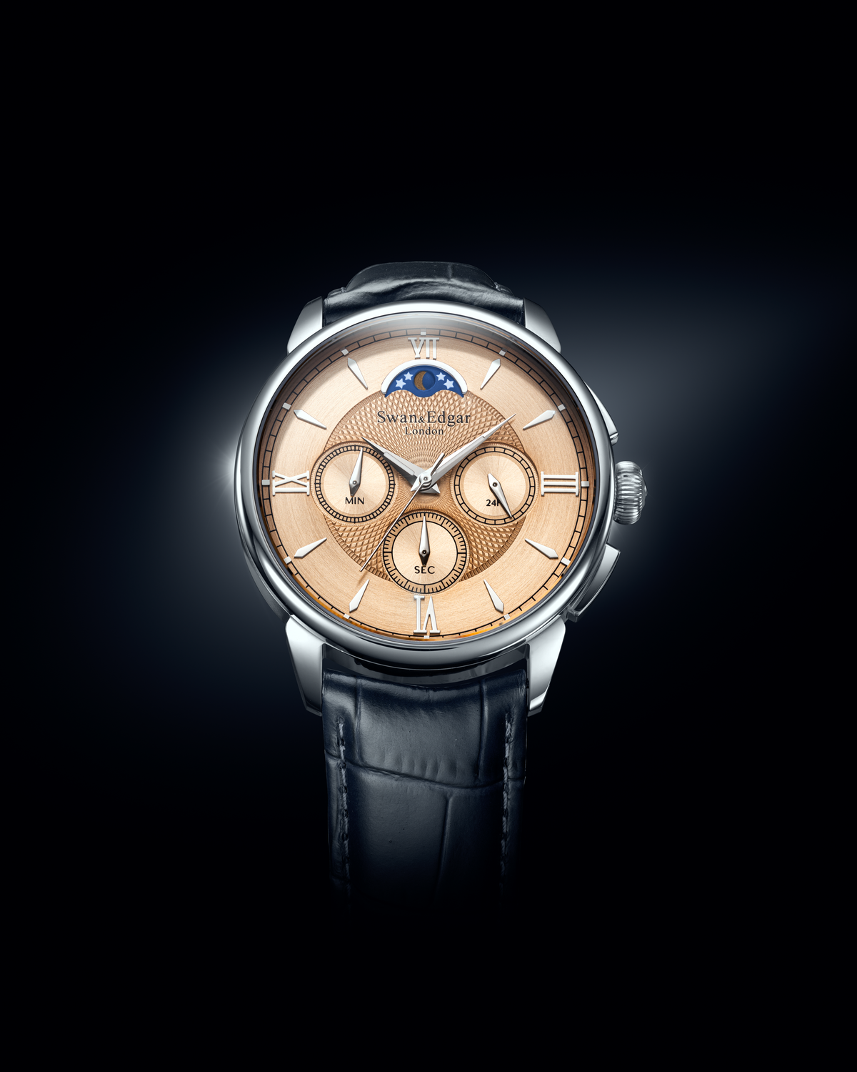 Complication Moon Phase  Automatic Chronograph  Watch