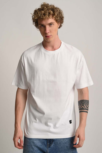 URC Card Club White Oversized Fit T-Shirt Men