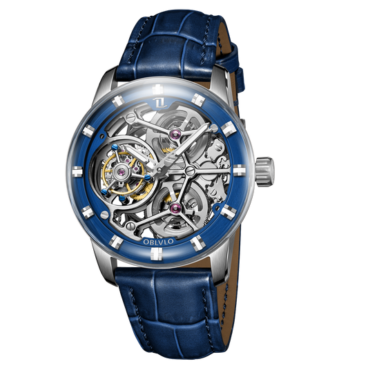OBLVLO IM SK-TB Series Skeleton Tourbillon Watches for Men & Women