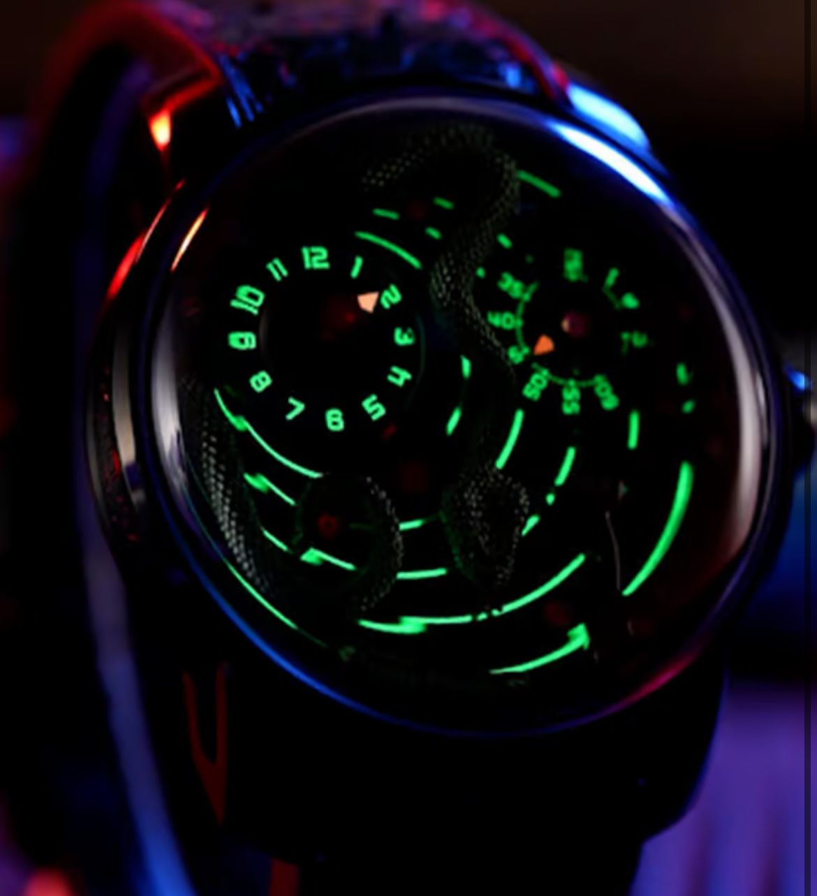 LUCKY HARVEY Craftmanship Series Snake Automatic Watch
