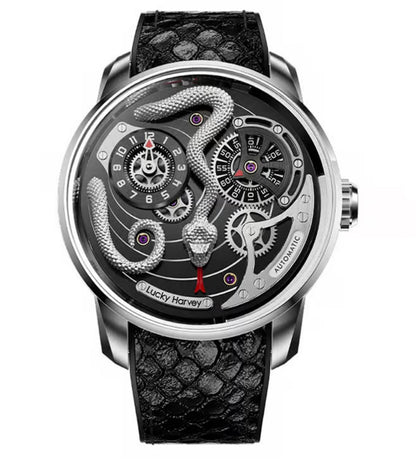 LUCKY HARVEY Craftmanship Series Snake Automatic Watch