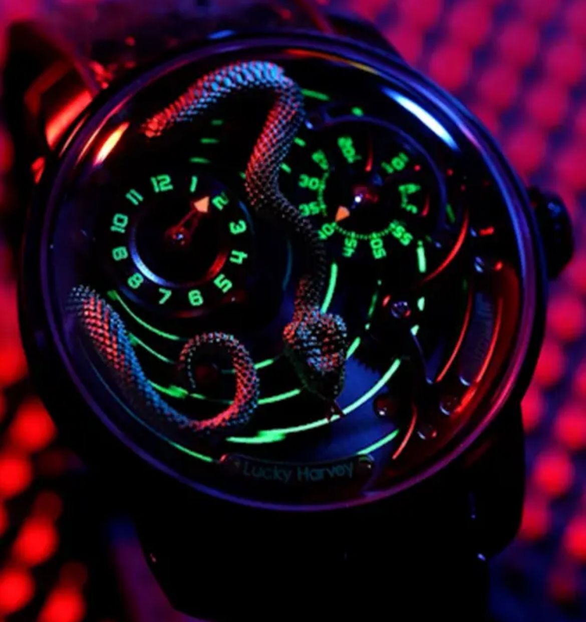 LUCKY HARVEY Craftmanship Series Snake Automatic Watch