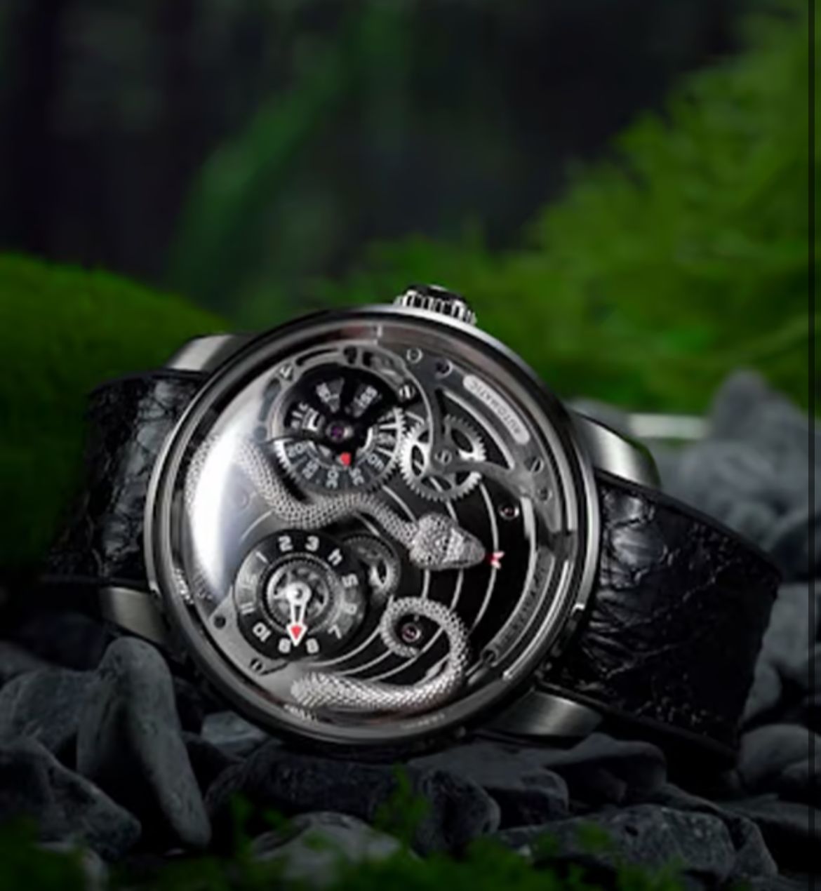 LUCKY HARVEY Craftmanship Series Snake Automatic Watch