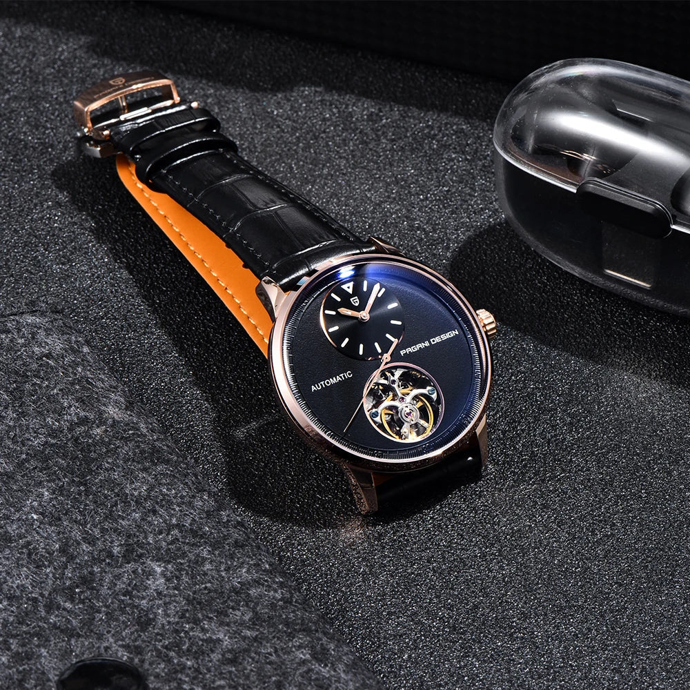 Balance Wheel Automatic Mechanical Men's Watch