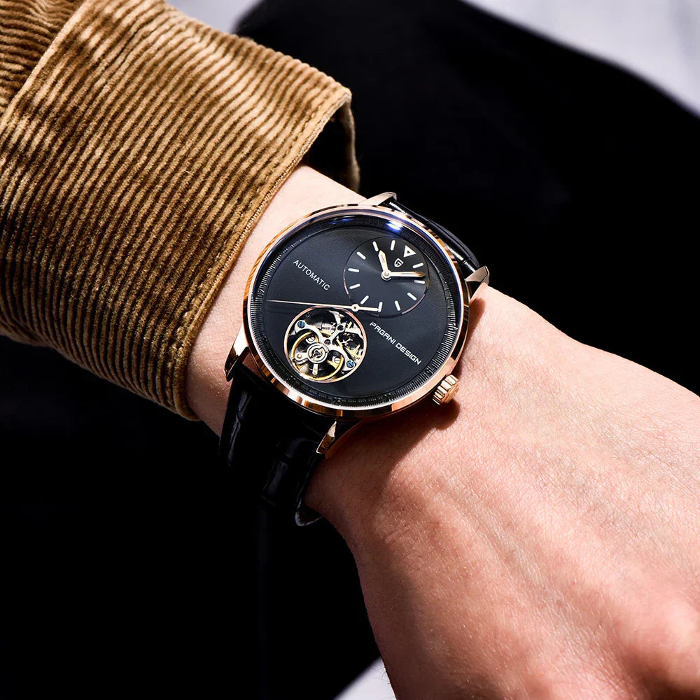 Balance Wheel Automatic Mechanical Men's Watch