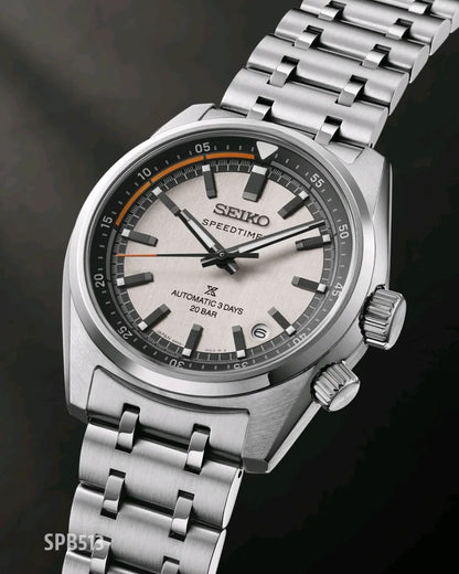Omega  Seiko Prospex Speedtimer Con Temporizador Silver-Grey Watch 