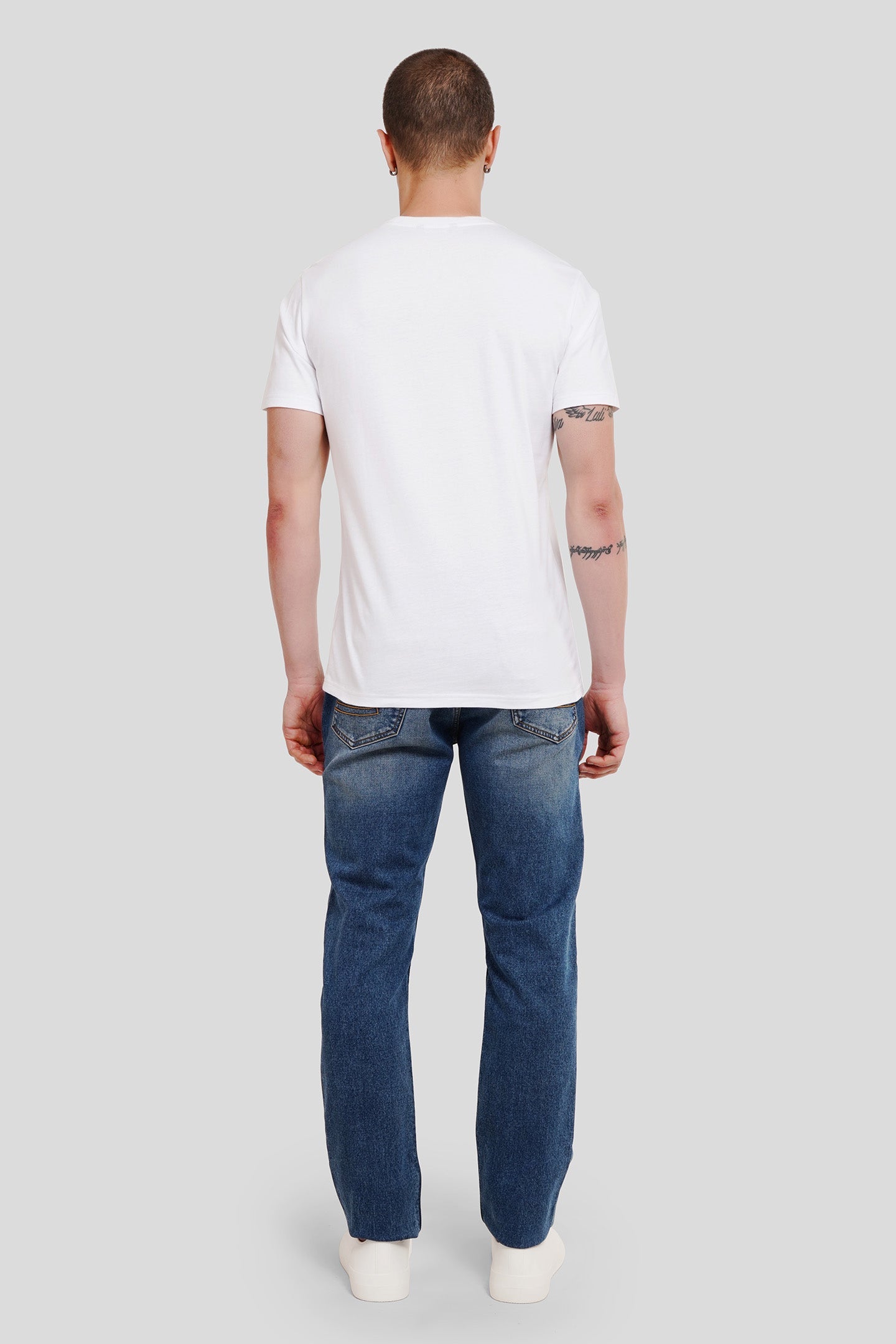 Adrenaline White Regular Fit t-shirt Men