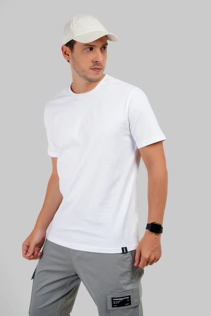 Pack of 4 Regular Fit T-shirts - Grey/Green/White/Red