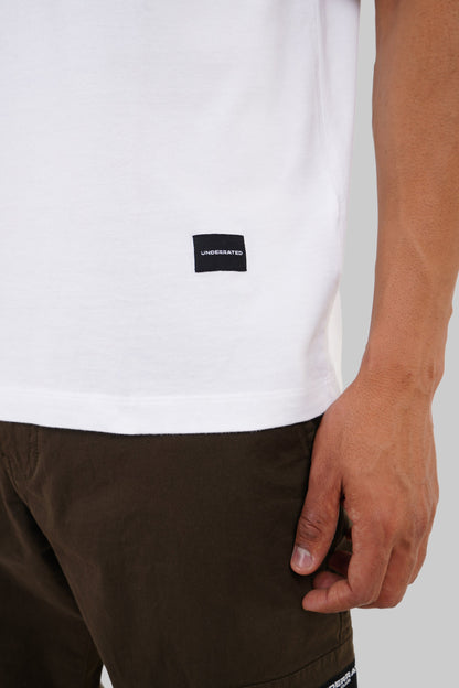 Illuminati White Oversized Fit T-Shirt Men