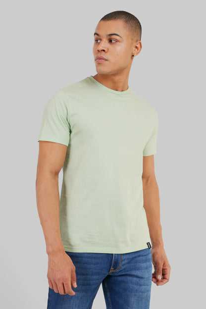 Pack of 4 Regular Fit T-shirts - Navy/White/Green/Black