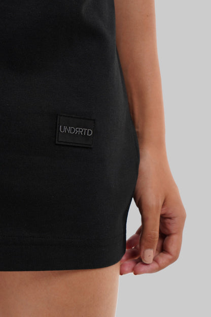 Mystic Cat Lady Black Baggy Fit T-Shirt Women
