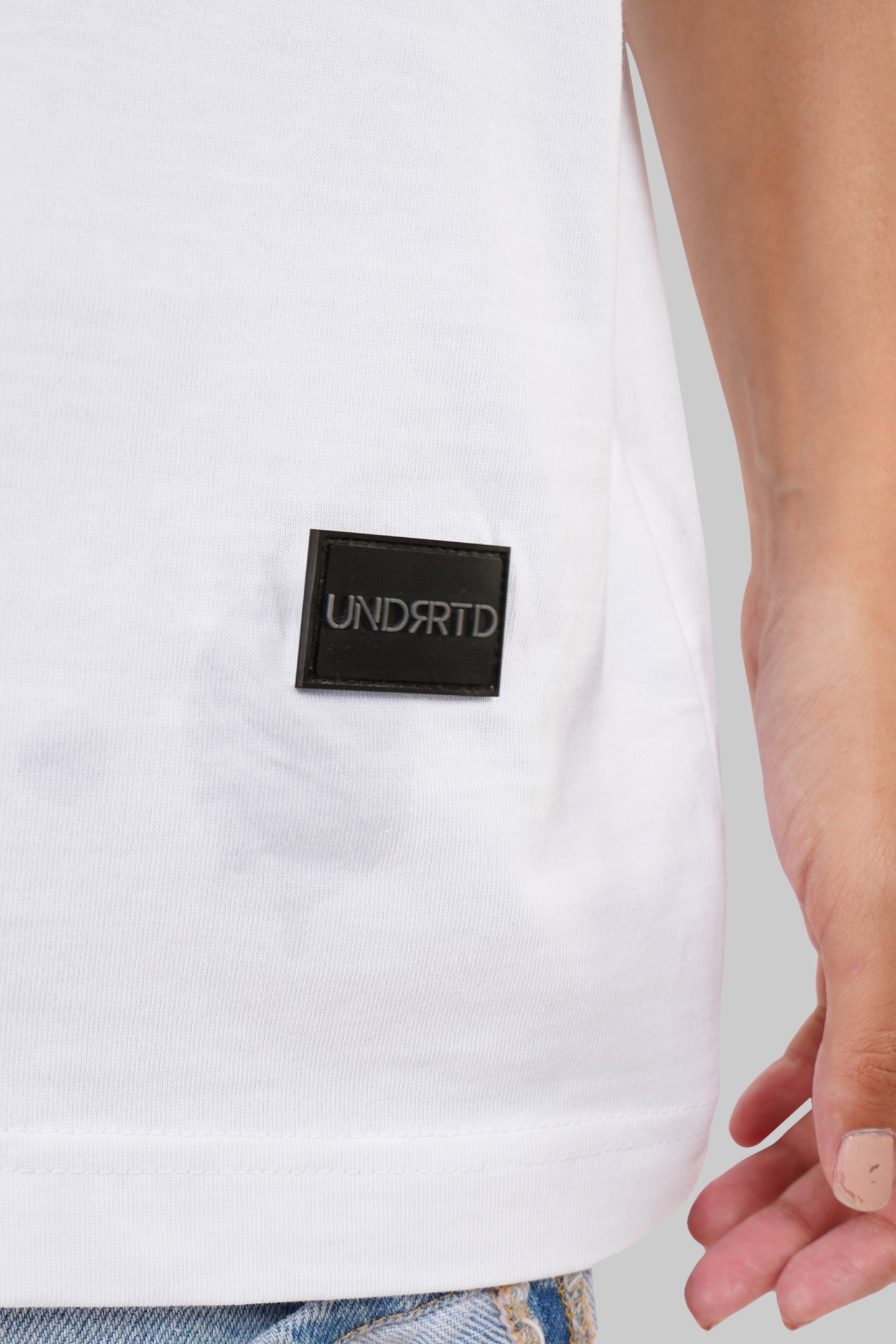 After Life White Baggy Fit T-Shirt Women