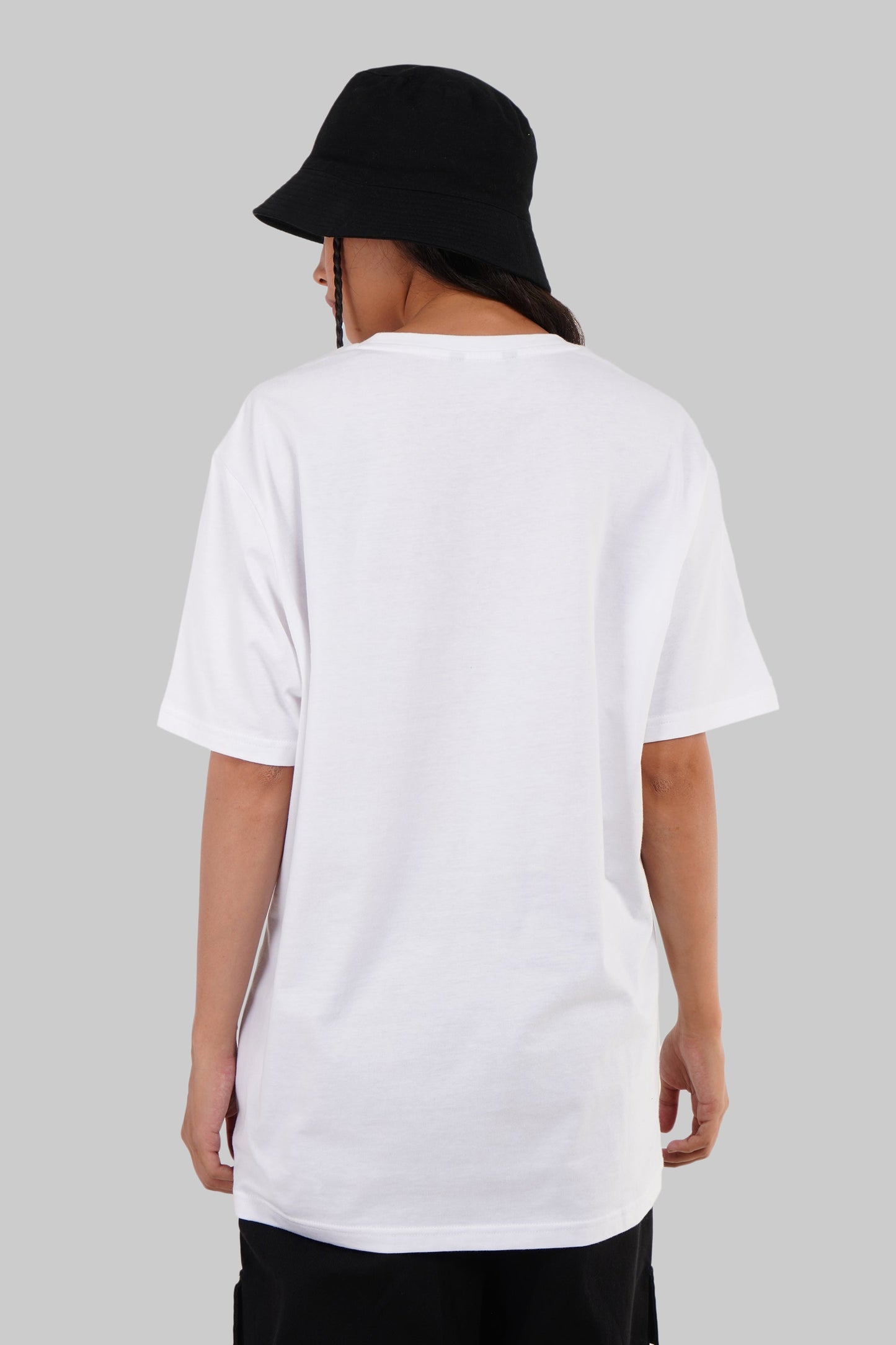 100% Delulu White Boyfriend Fit T-Shirt Women