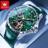 Green strap with green watch face