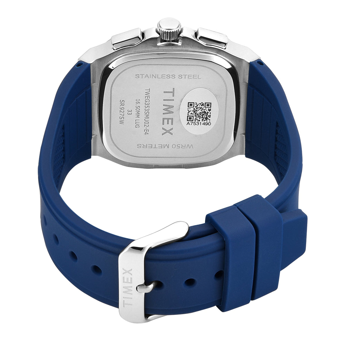 Timex Square 43mm Blue Dial Analog Men Watch - TWEG353SMU02