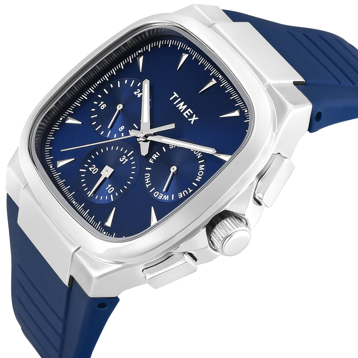 Timex Square 43mm Blue Dial Analog Men Watch - TWEG353SMU02