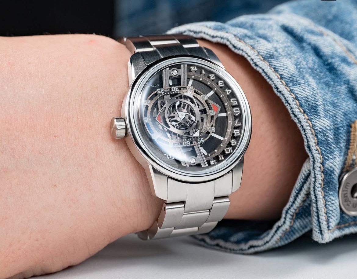 Luxury Men's Automatic Unique Skeleton Quartz Watch