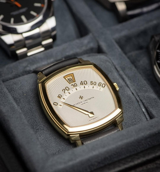 RETROGRADE JUMP HOUR AUTOMATIC  WATCH