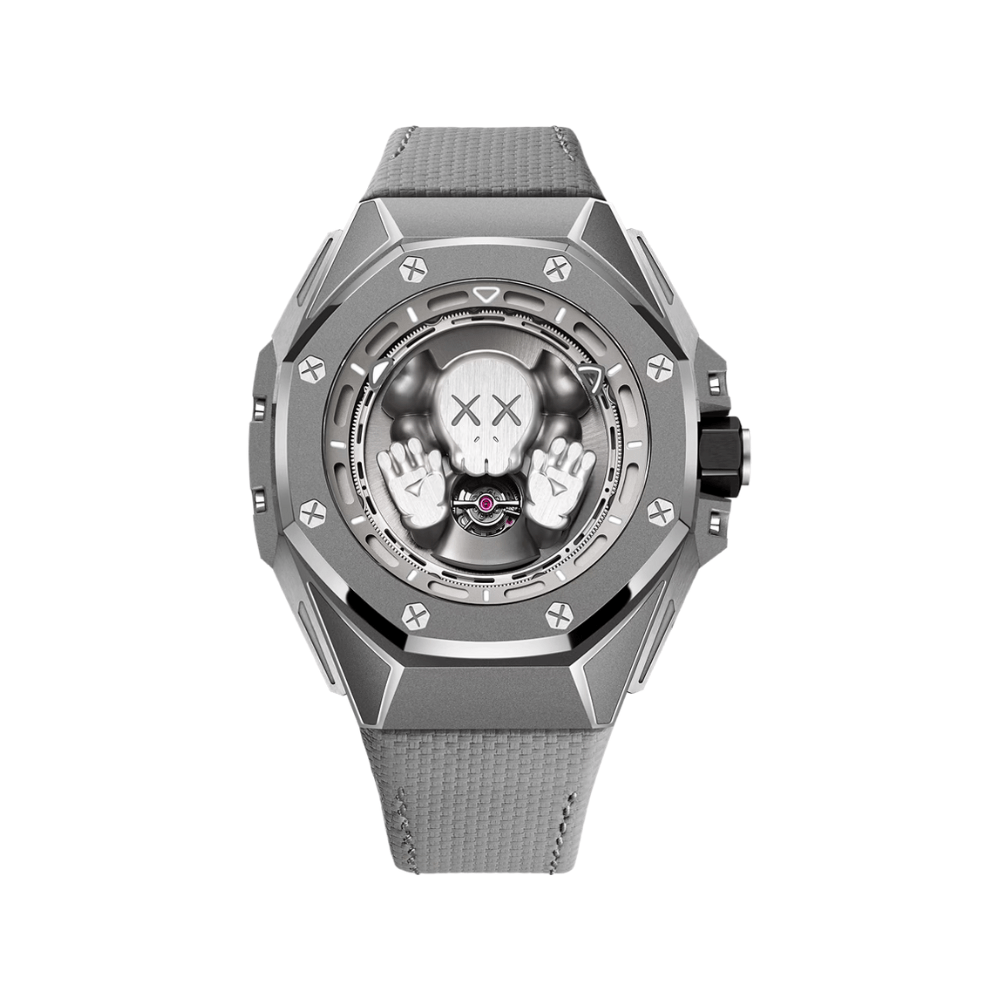 Audemars Piguet Royal Oak Concept 26656TI.GG.D019VE.01 KAWS Tourbillon Companion Openworked Dial Limited Edition
