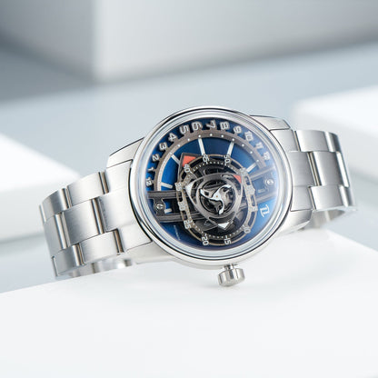 Luxury Men's Automatic Unique Skeleton Quartz Watch