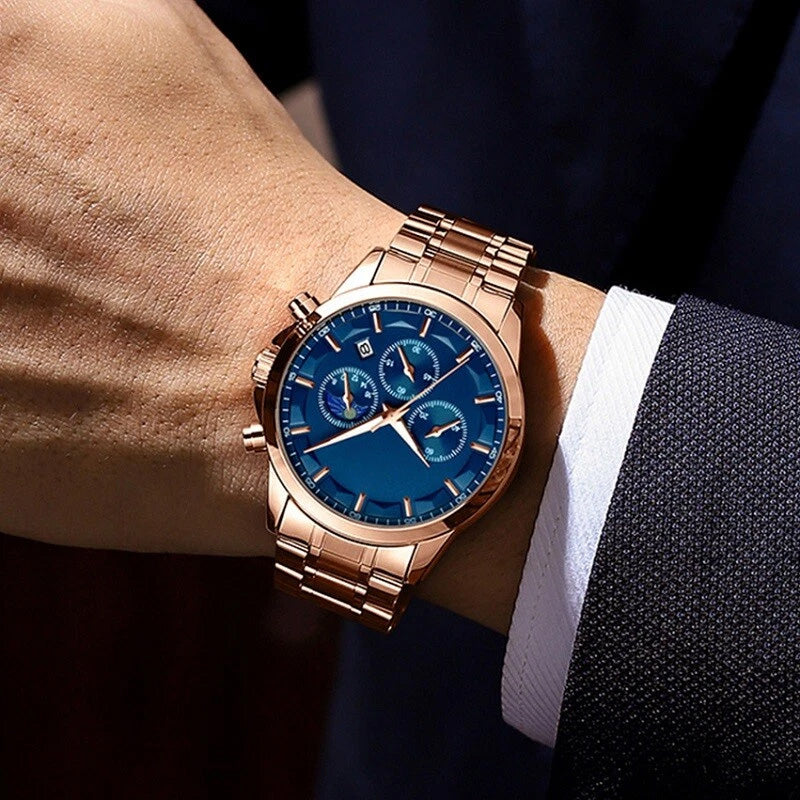 ⏳Time-limited Special⌛Men’s Quartz Stainless Steel Watch