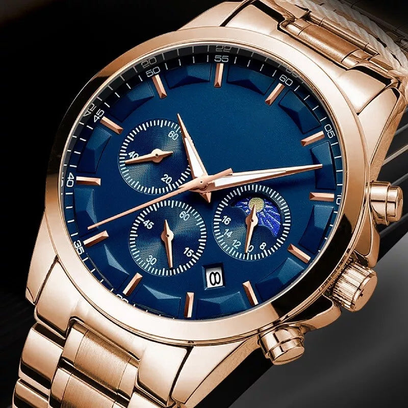⏳Time-limited Special⌛Men’s Quartz Stainless Steel Watch