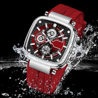 white dial-white strap