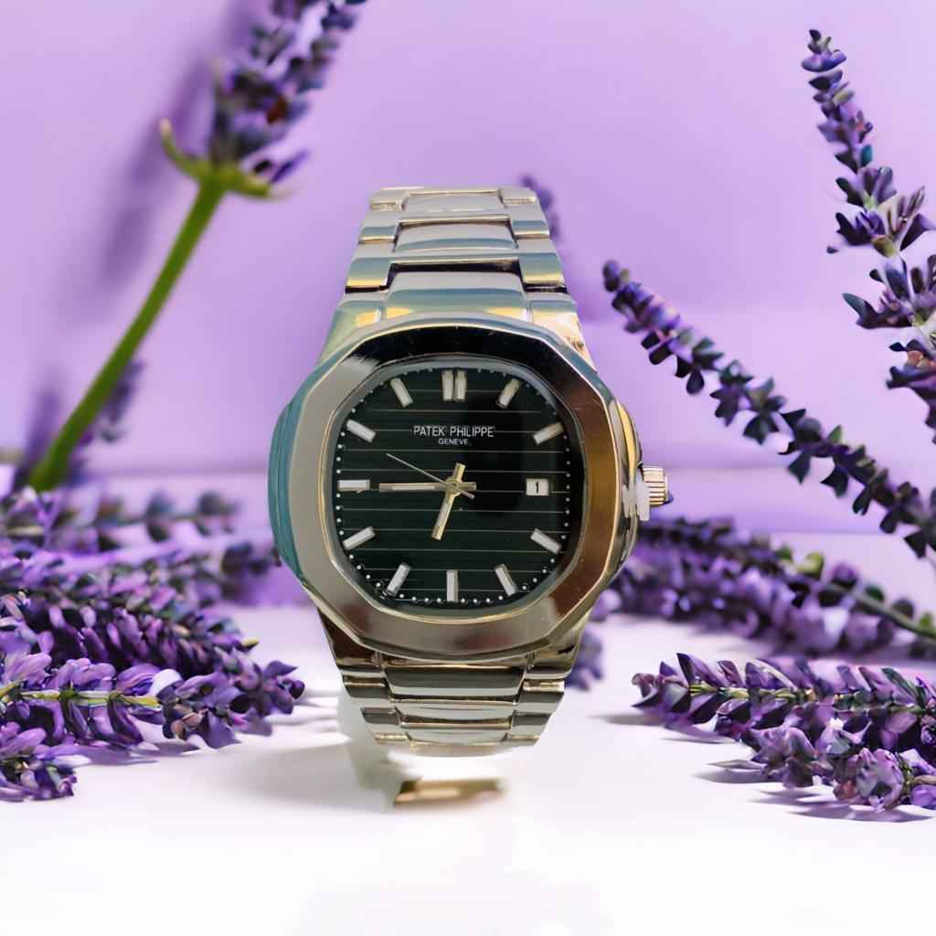 Imperial Noir – Signature Stainless Steel Watch for Men